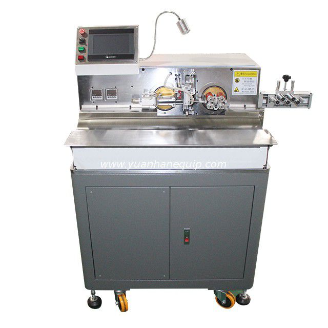 Automatic Cable Double-side Cutting Stripping Twisting and Tinning Machine