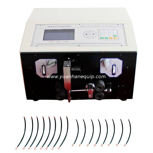 Small Coaxial Cable Cutting Stripping Machine