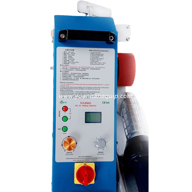 PVC PE Liner Welding Machine
