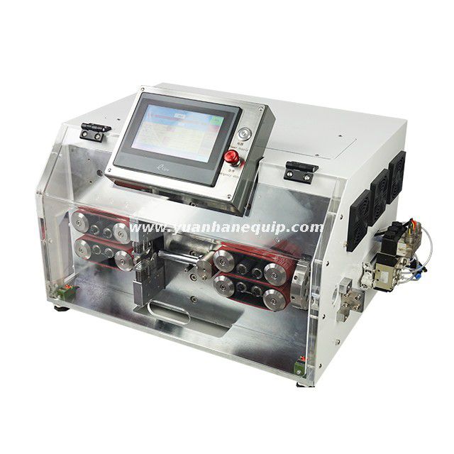 Cable Cutting and Outer Jacket Stripping Machine