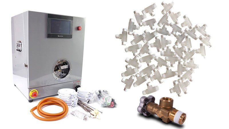 NPT Fittings PTFE Taping Machine 