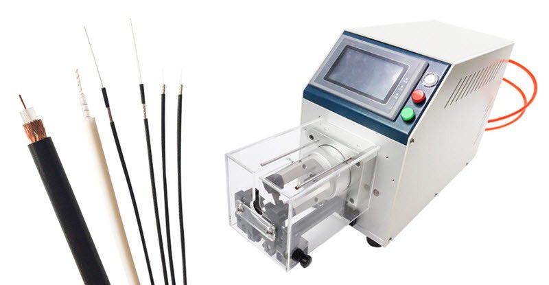 Coaxial Cable Stripping Machine 
