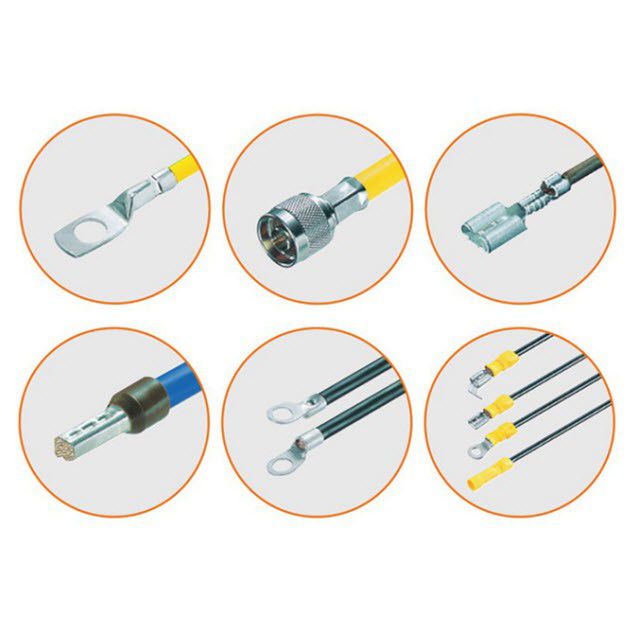Pneumatic Pins Connectors Crimping Machine