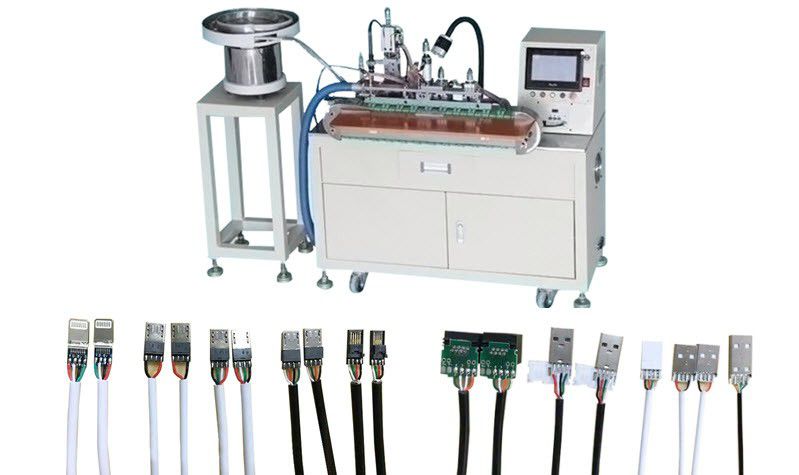 USB and Mini USB Connectors Welding Machine 