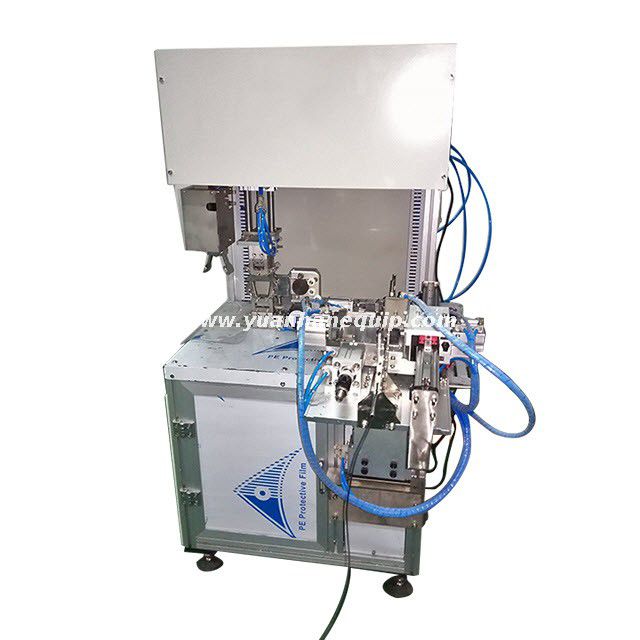 Cable Cutting Stripping Coiling and Tying Machine