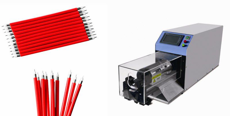 Stripping Machines for Coaxial Cables Stripping Machines for Coaxial Cables