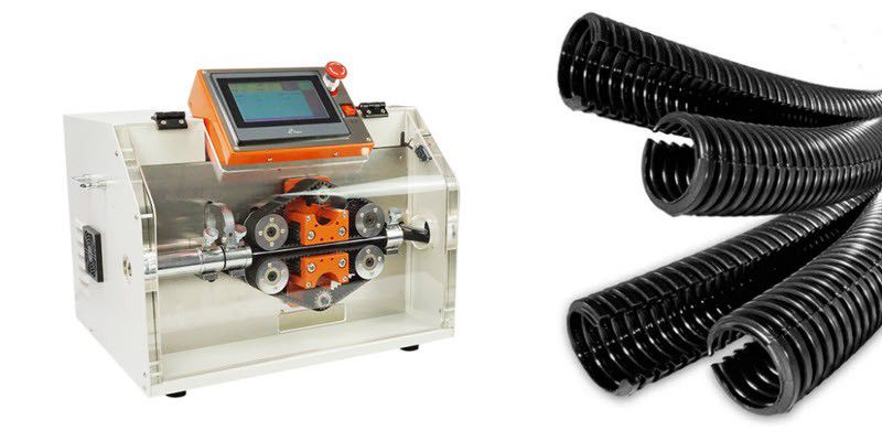 Wire Loom Conduit Tubing Splitting Cutting Machine 