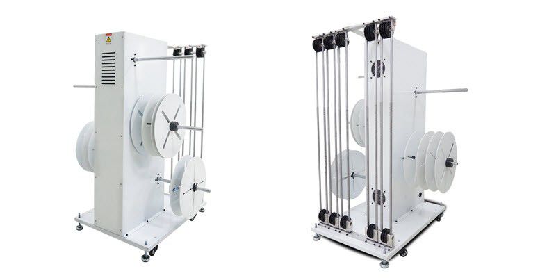 Five Station Wire Spool Prefeeding Machine