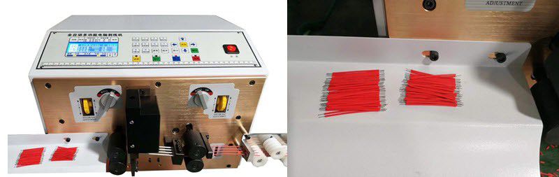 Machine that can cut multiple wires at the same time