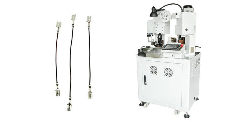 Automatic Double-Head Terminal Crimping Machine
