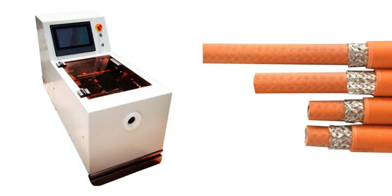 cable shieldings processing machine
