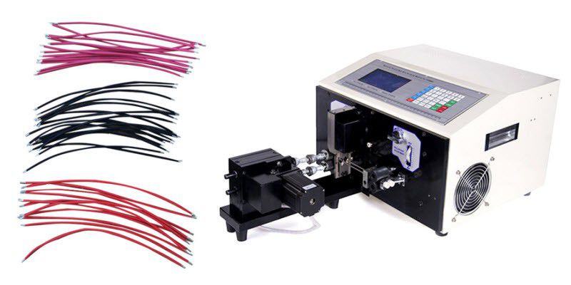 Automatic Cable Cutting Stripping Twisting Machine