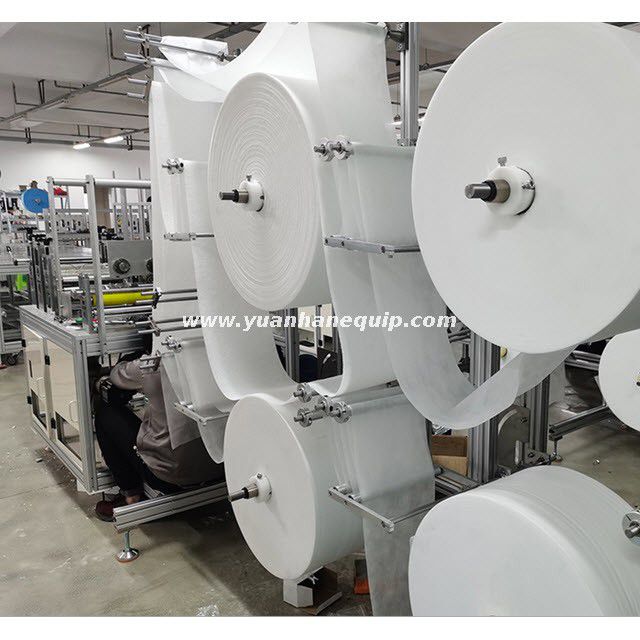 High Speed KN95 Mask Body Making Machine