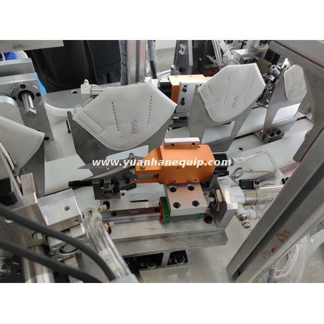 High Speed KN95 Earloop Welding Machine