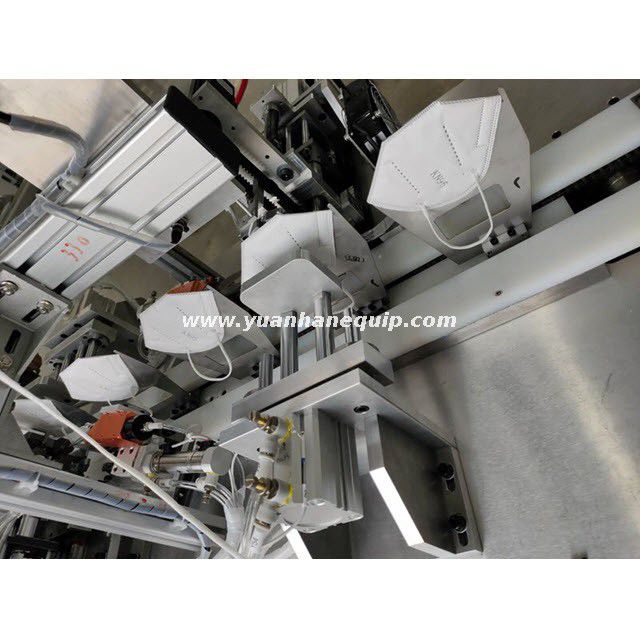 High Speed KN95 Earloop Welding Machine