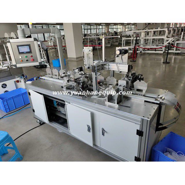 High Speed KN95 Earloop Welding Machine