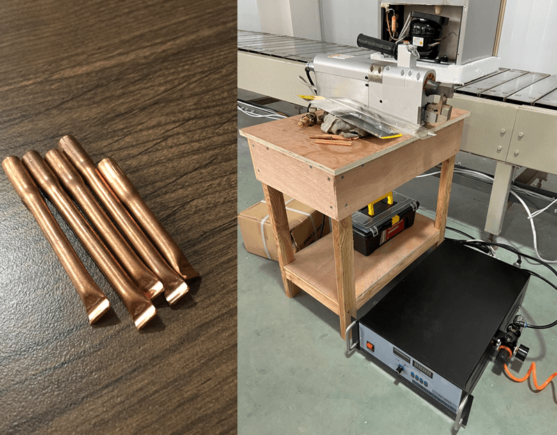 Ultrasonic Metal Tube Sealing and Cutting Machine 