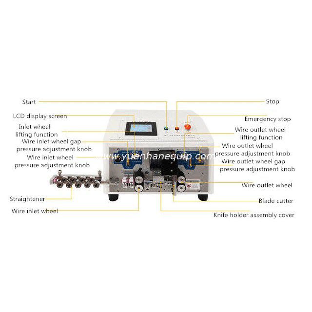 Multi-core Cable Cutting and Stripping Machine