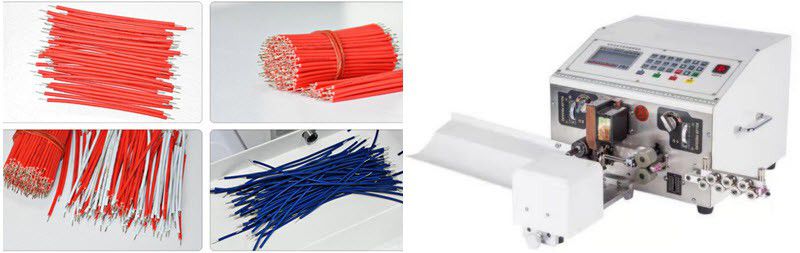 Fully Automatic Cable Cut Strip and Twist Machine