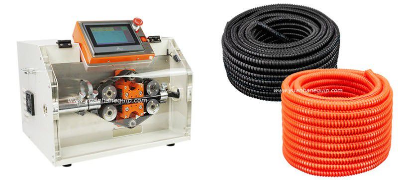Convoluted Tubing Cutting Machine 