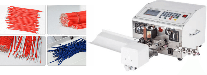 Fully-auto Cable Cutting Stripping and Twisting Machine 