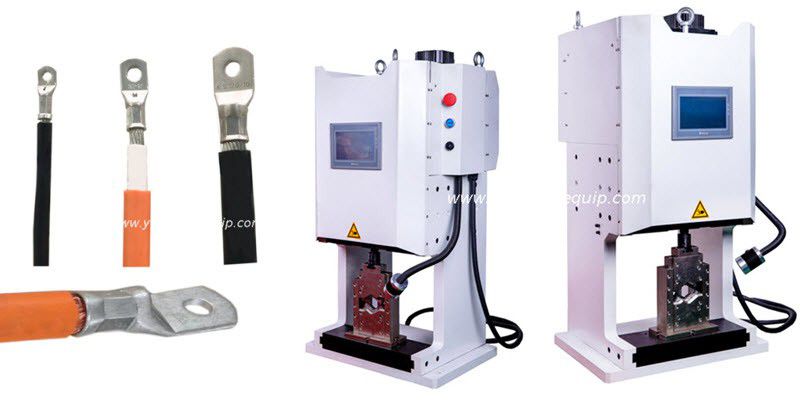 Servo Motor Driven Cable Lugs Crimping Machine 