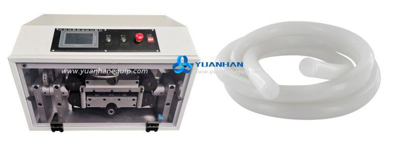 Silicone Hose Pipe Tubing Cutting Machine 