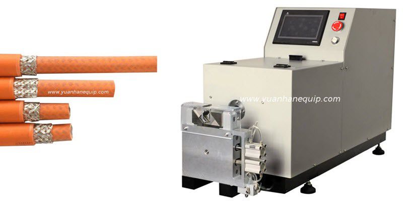 Wire Shieldings and Braidings Cutting Machine