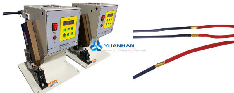 Wire brass tape splicing machine