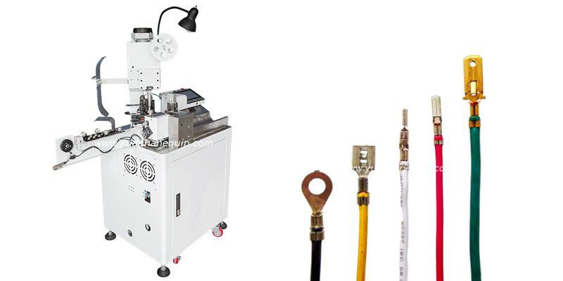 Automatic wire terminating machine