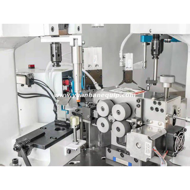 Automatic Double-Head Terminal Crimping Machine