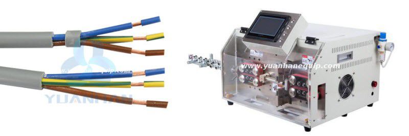 Wire Cutting Sheath Peeling and Core Stripping Machine