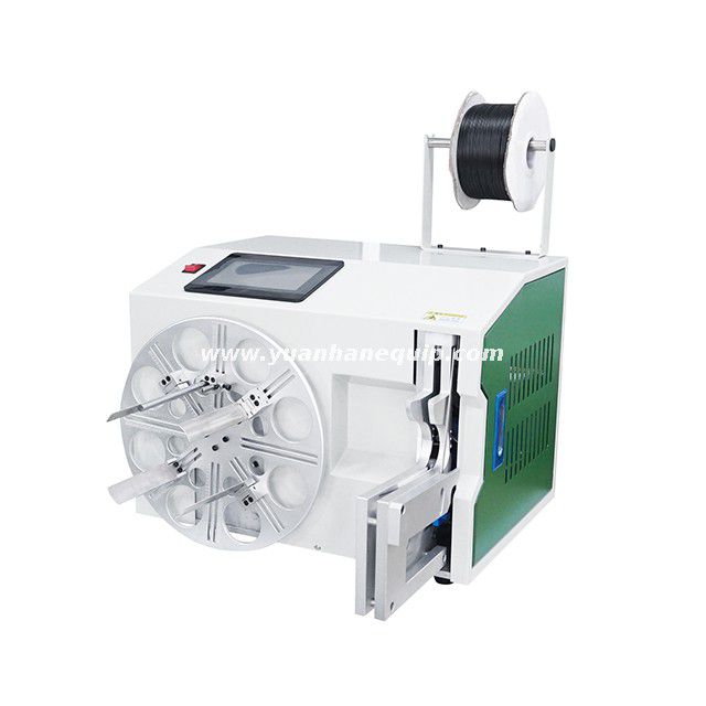 Automatic Cable & Hose Coil Winding and Bundling Machine