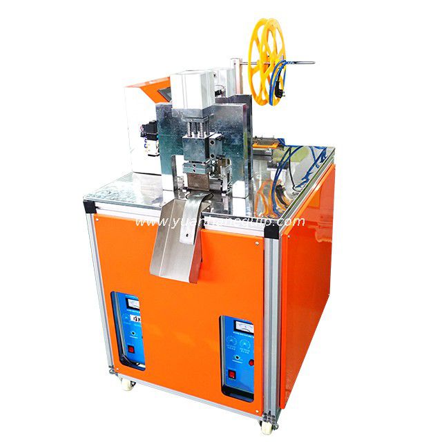 Ultrasonic Woven Tape Cutting and Punching Machine