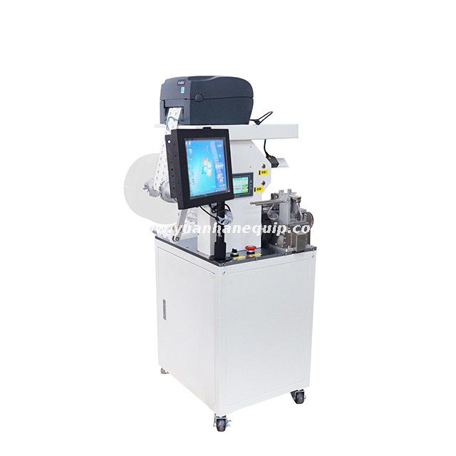 Wire Label Printing and Folding Machine with IPC