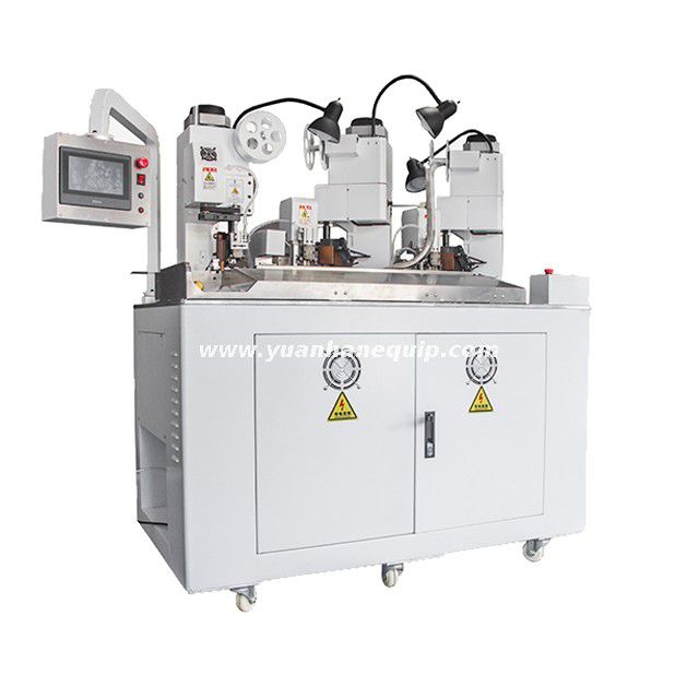 Five Ends Four Wires Combined Terminal Crimping Machine