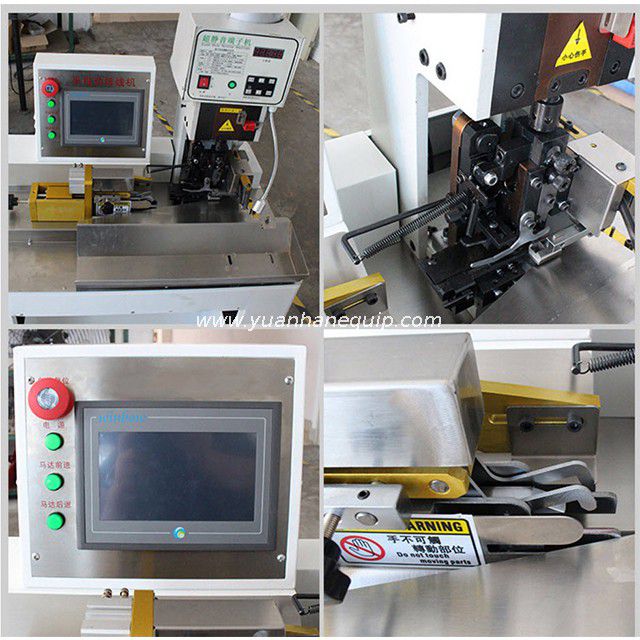 Semi-automatic Flat Cable Terminal Crimping Machine