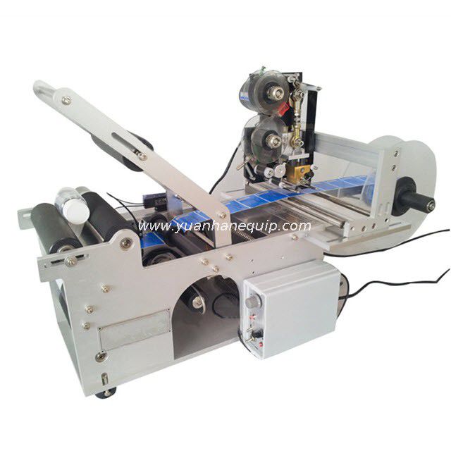 Semi-automatic Round Bottle Labeling Machine