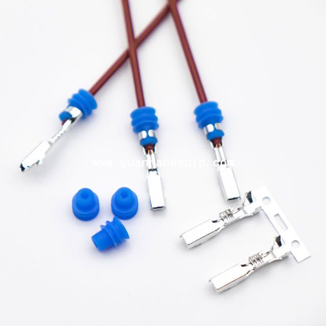 Fully Automatic Wire Rubber Seals Insertion Terminal Crimping Machine