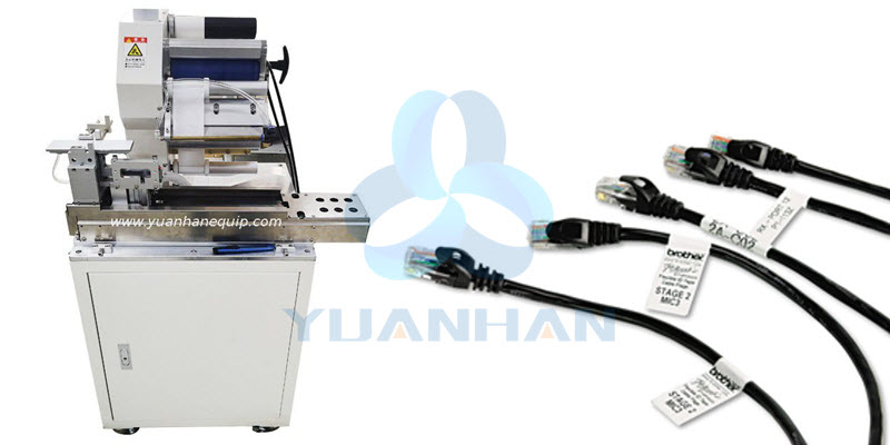 Semi-auto Cable Folding Label Machine 