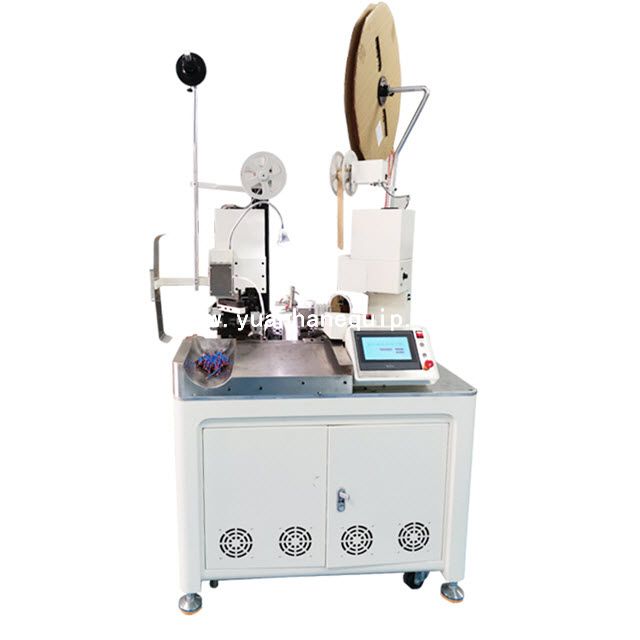 Fully Automatic Single Wire Two-end Insulated Ferrules Crimping Machine