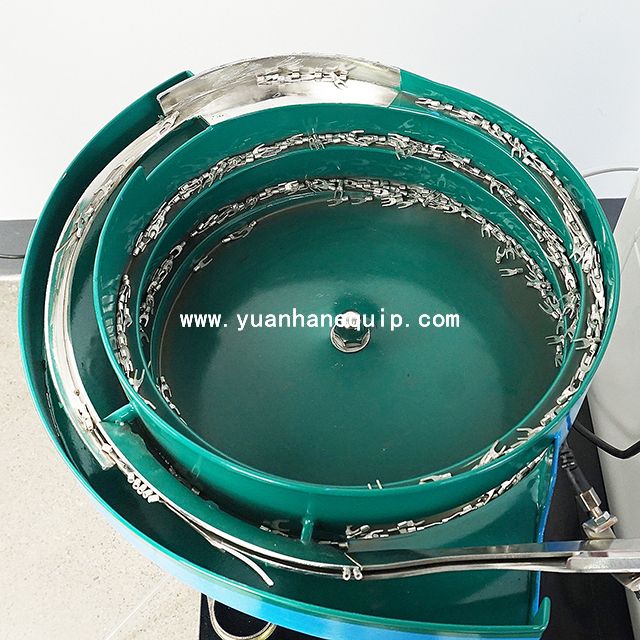 Loose Piece Terminals Crimping Machine With Vibration Plate Feeding