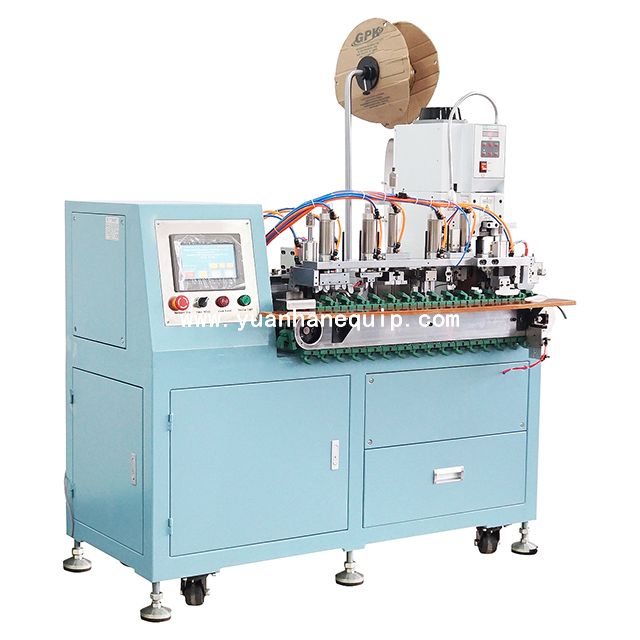 Automatic Plug Pins Continuous Crimping Machine