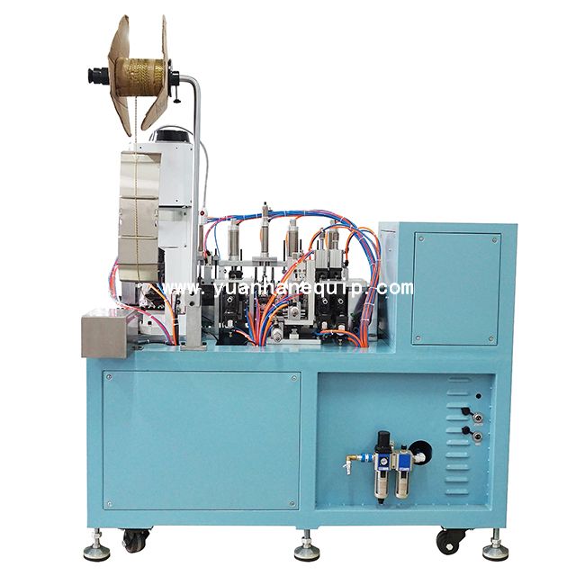 Automatic Plug Pins Continuous Crimping Machine