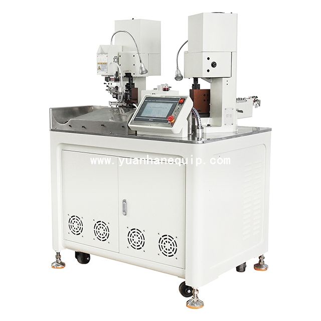 Automatic Dual-End Wire Crimping Machine