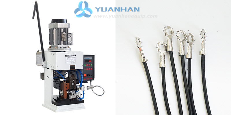 Semi-automatic Stripping and Crimping Machine