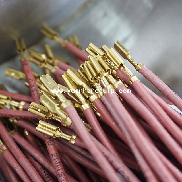 Fully Automatic Crimping and Insulation Sleeves Inserting Machine