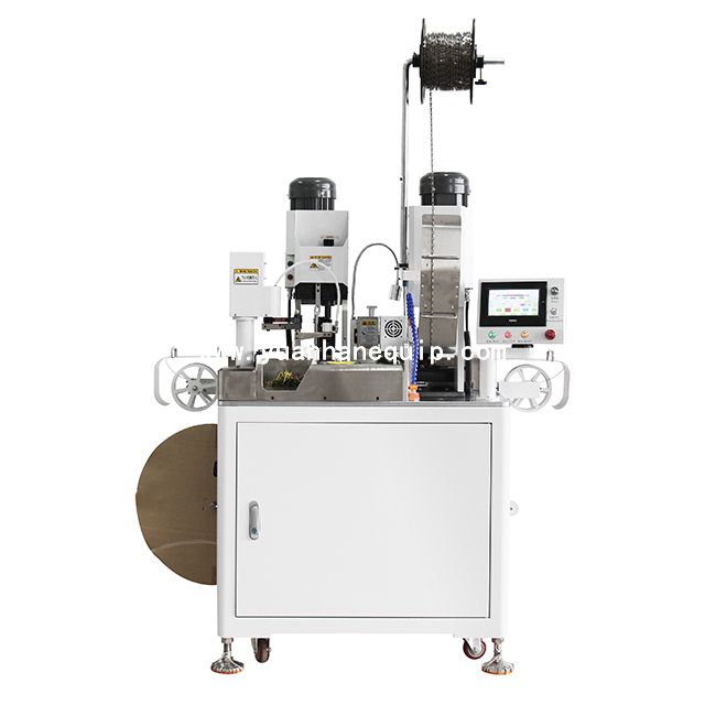 Cable Cutting Stripping and 2-side Crimping Machine