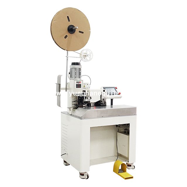 Cable Core Wires Stripping and Crimping Machine