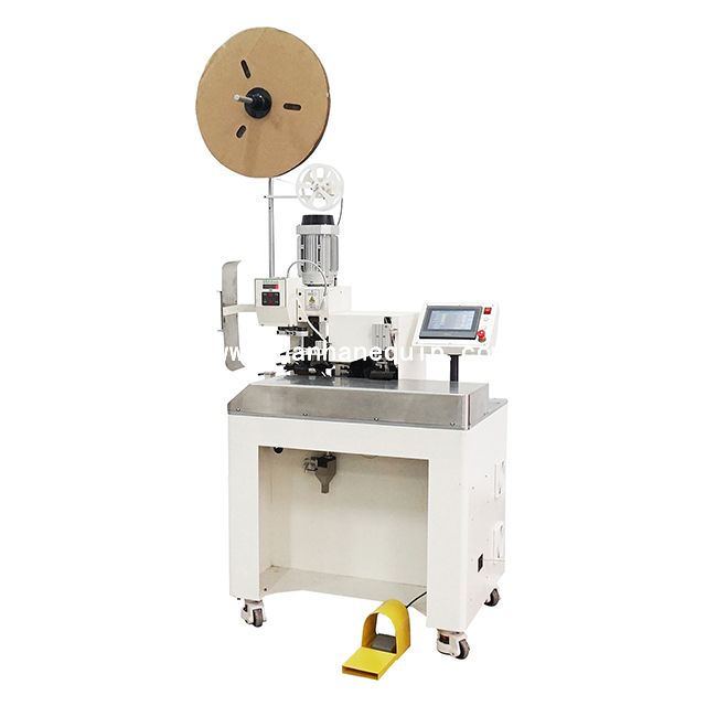 Cable Core Wires Stripping and Crimping Machine